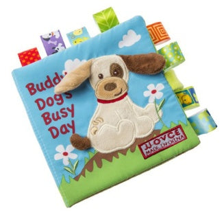 Soft Embroidered Animal Puzzle Book for Fun, Tear-Proof Learning