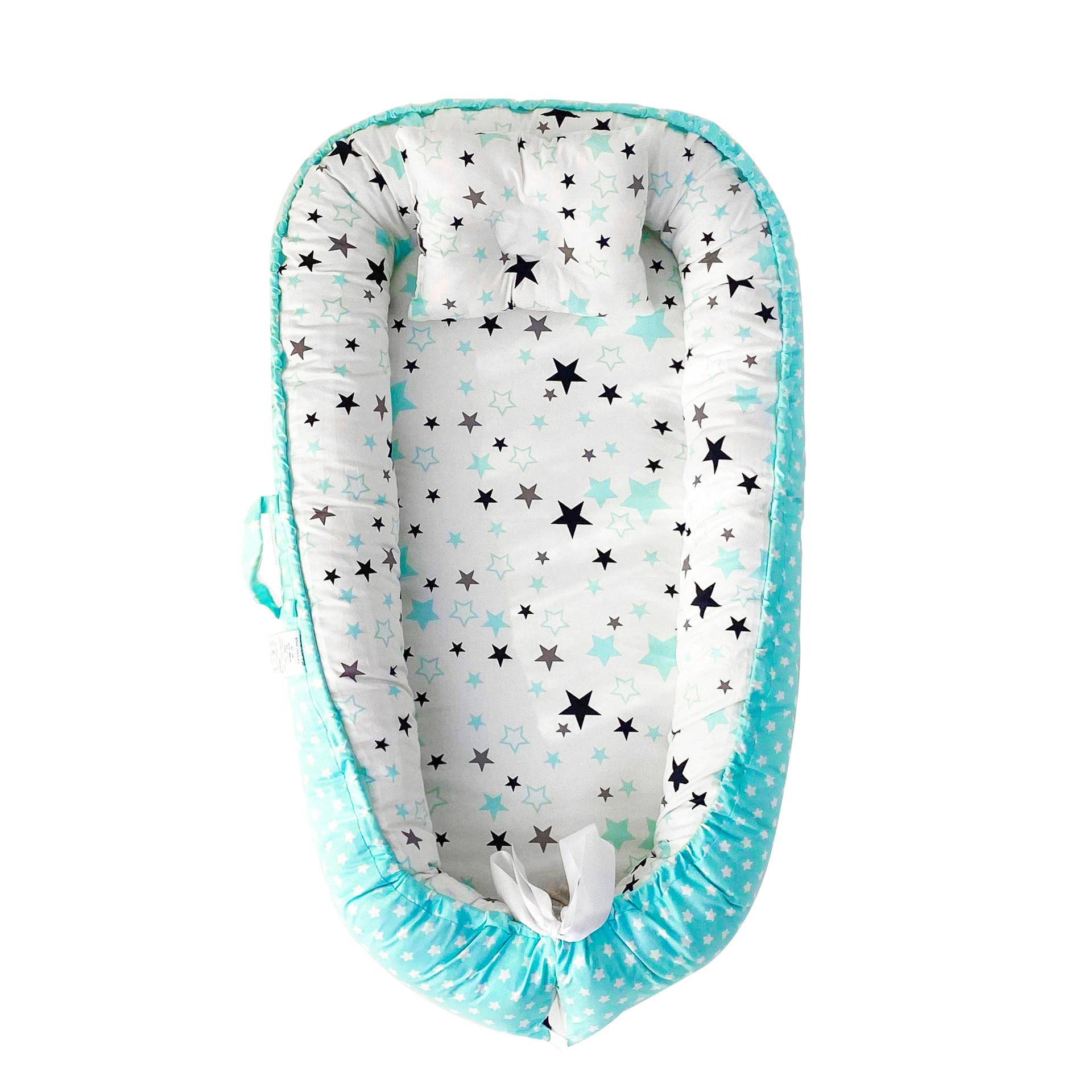 Pure Cotton Portable Baby Nest for Cozy Newborn Sleep