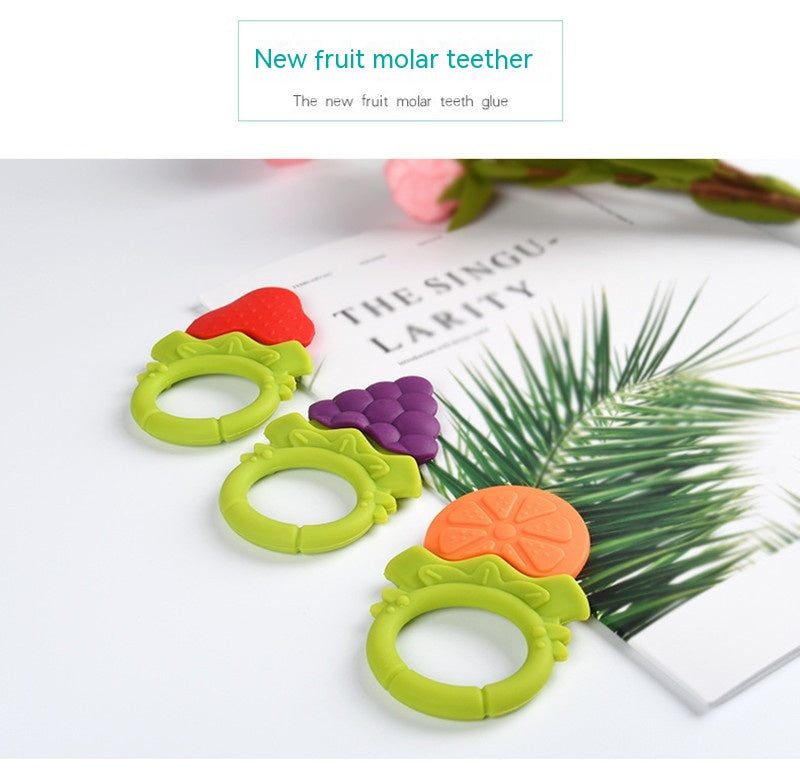 Baby Silicone Teething Rod for Gentle Gum Relief