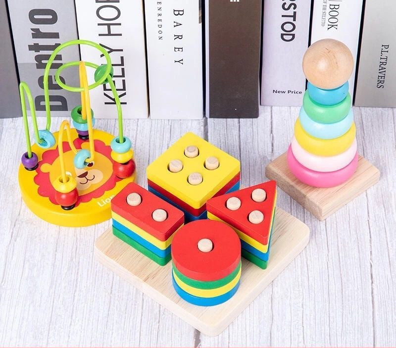 Colorful Wooden Kids Xylophone for Fun Musical Playtime