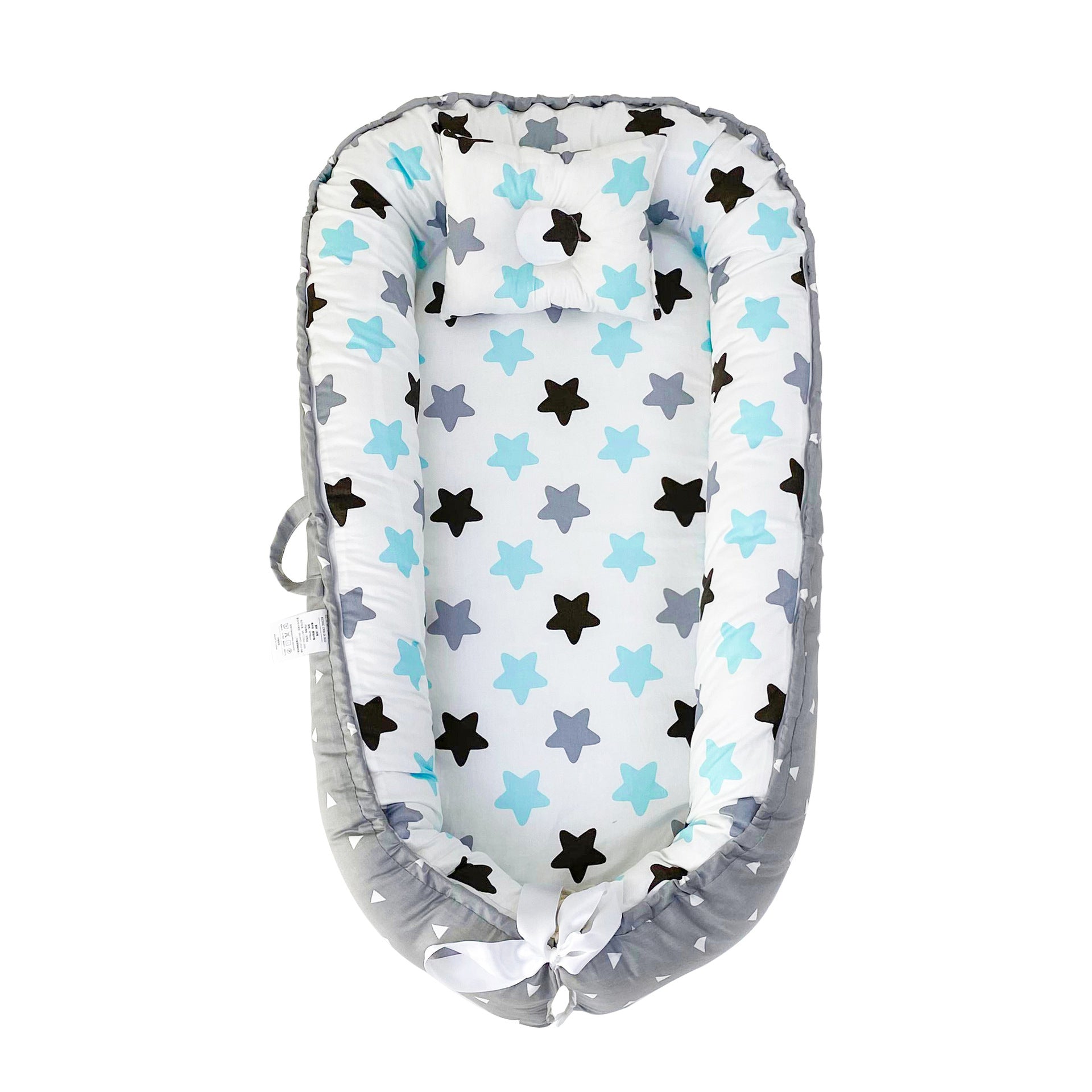 Pure Cotton Portable Baby Nest for Cozy Newborn Sleep