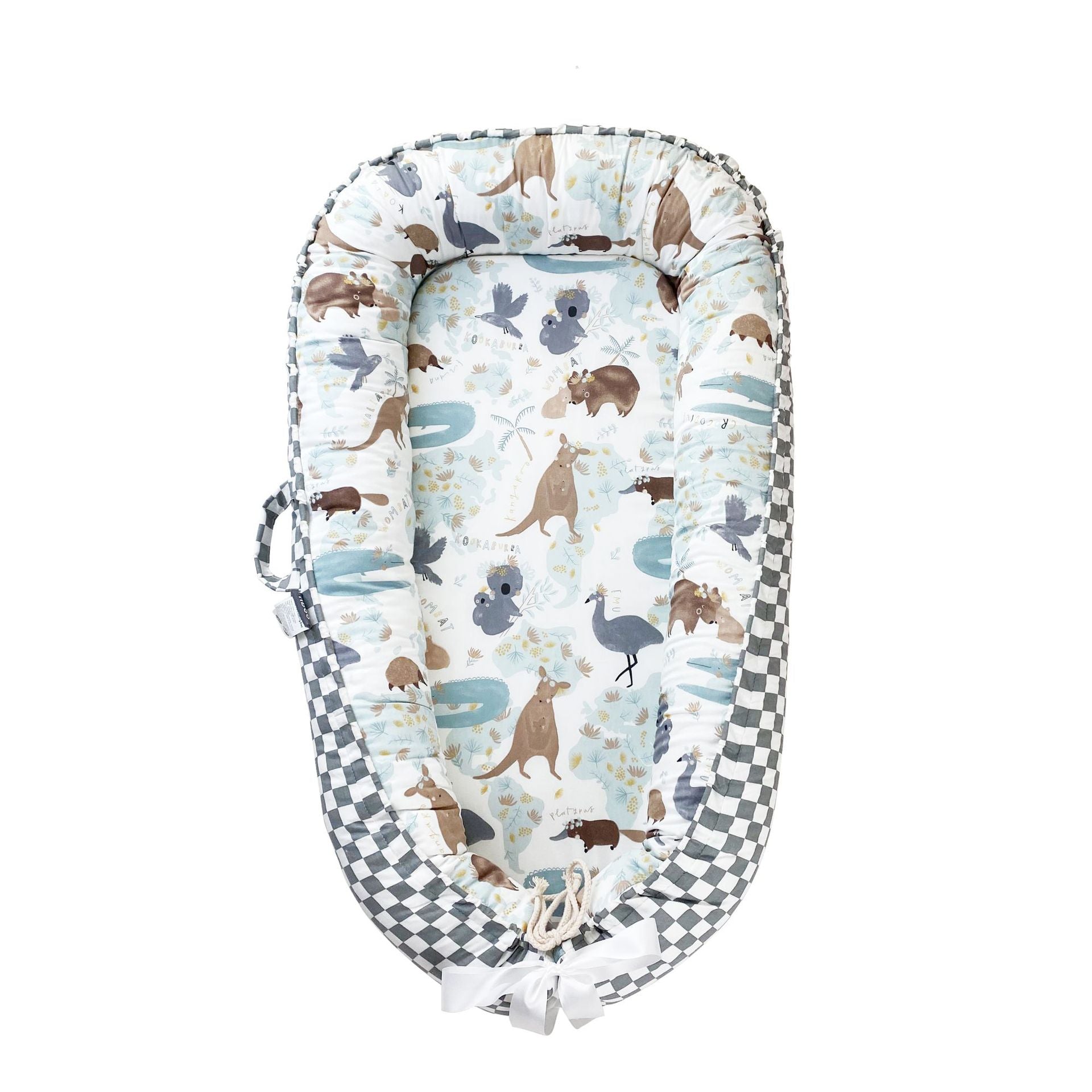 Pure Cotton Portable Baby Nest for Cozy Newborn Sleep