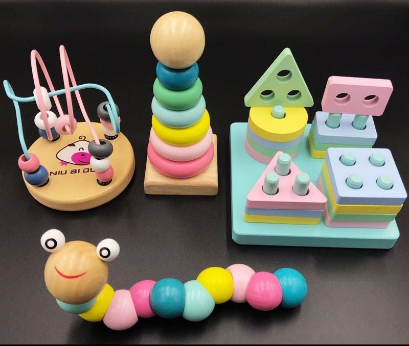 Colorful Wooden Kids Xylophone for Fun Musical Playtime