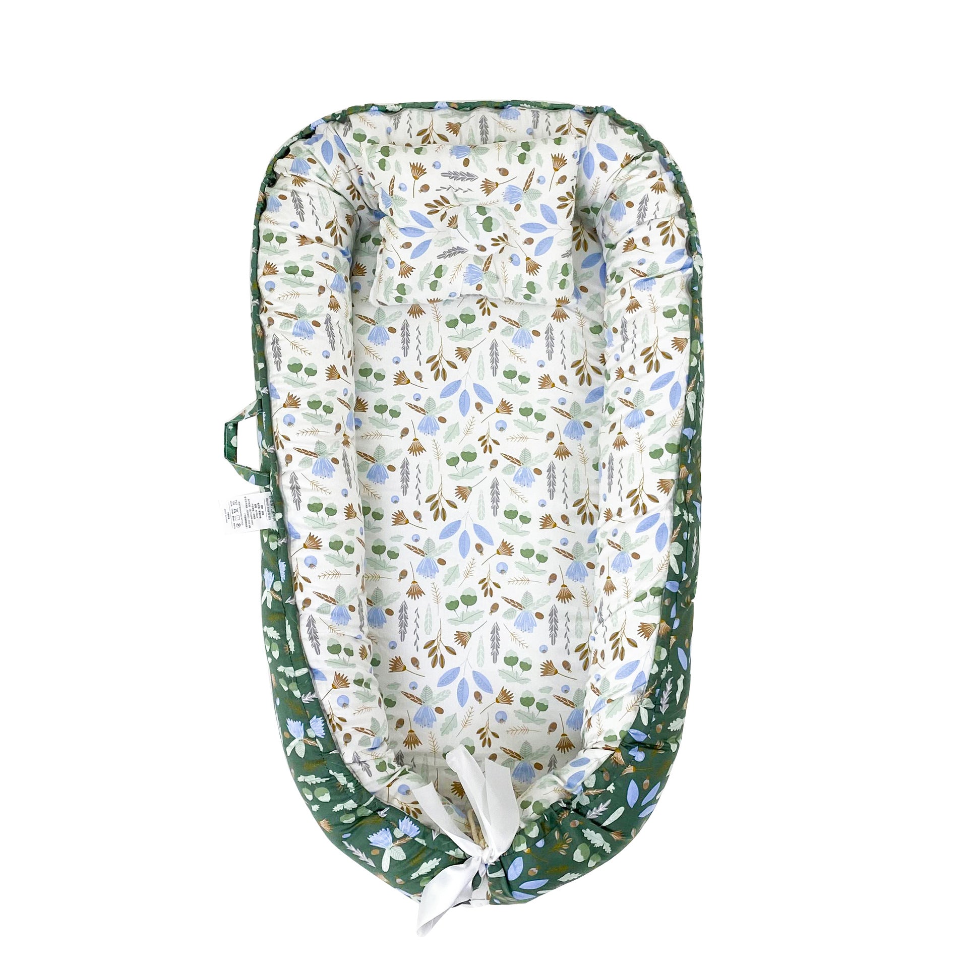 Pure Cotton Portable Baby Nest for Cozy Newborn Sleep