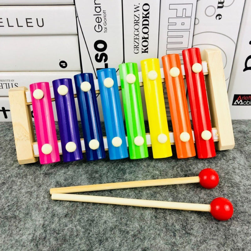 Colorful Wooden Kids Xylophone for Fun Musical Playtime