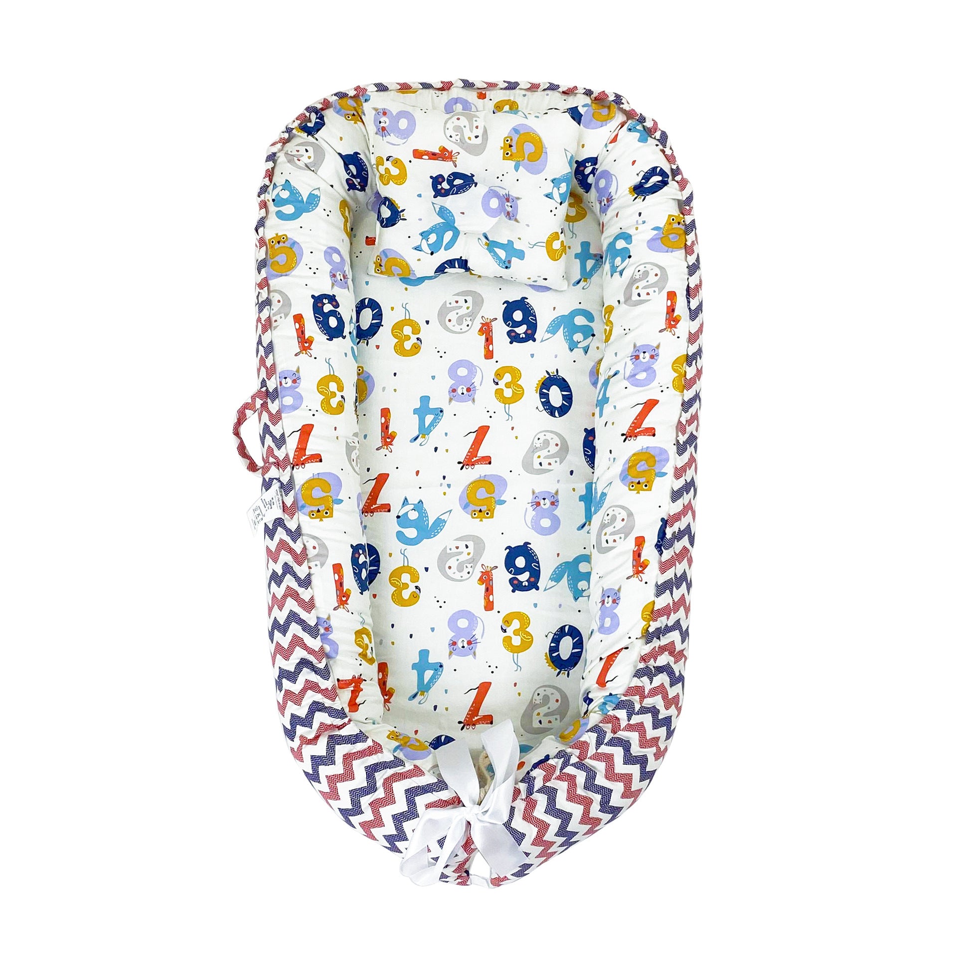 Pure Cotton Portable Baby Nest for Cozy Newborn Sleep