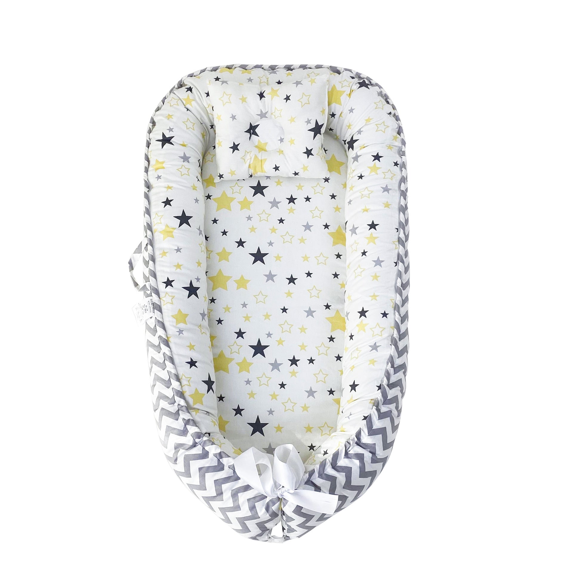 Pure Cotton Portable Baby Nest for Cozy Newborn Sleep
