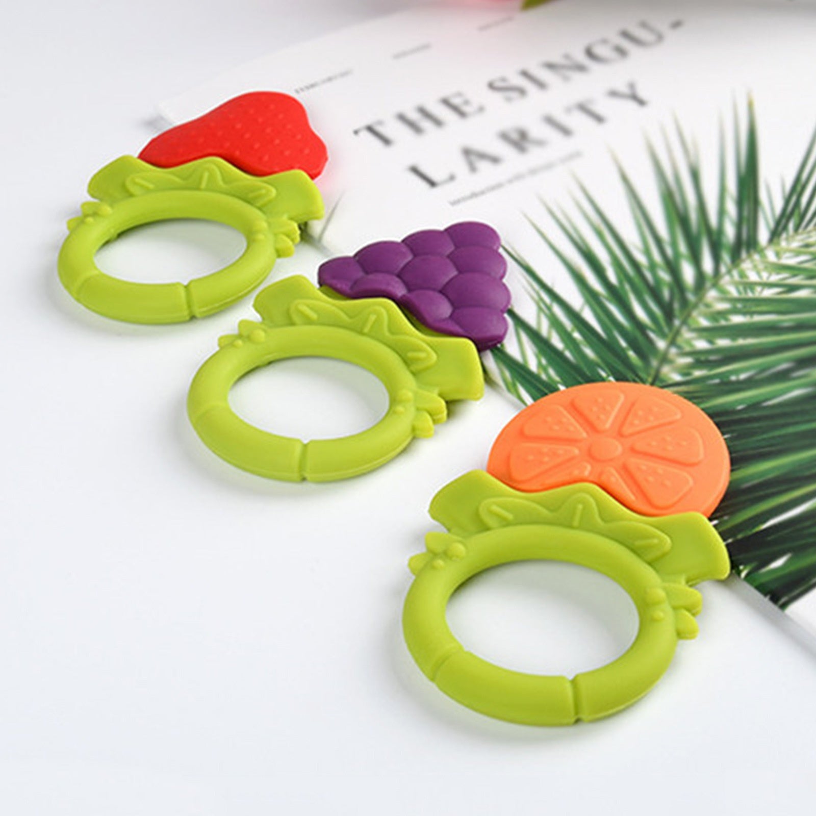 Baby Silicone Teething Rod for Gentle Gum Relief