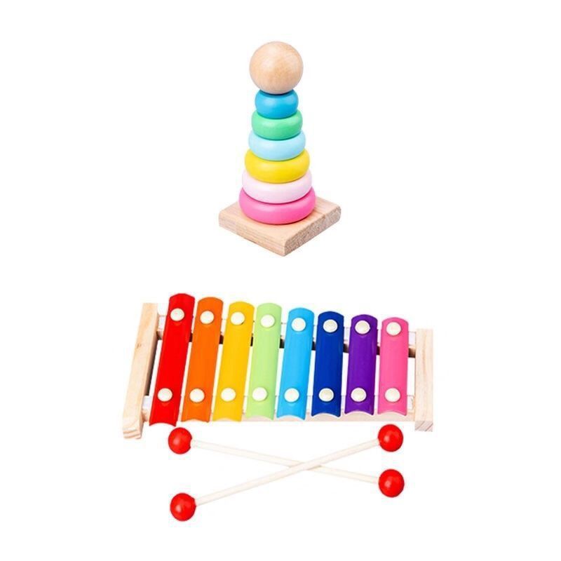 Colorful Wooden Kids Xylophone for Fun Musical Playtime
